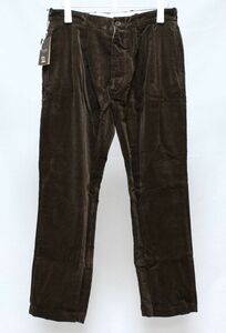 MULLER&BROS ミュラーアンドブロス MB019 French work pants フレンチ ワーク パンツ 32 茶 太畝コーデュロイ