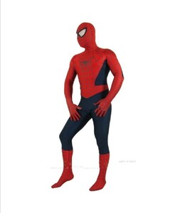 送料無料 高品質 クリスマス スパイダーマン コスプレ 衣装 コスチューム 大人用 仮装