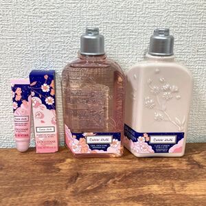 L''OCCITANE サクラサボン ボディミルク・シャワージェル・ジェリーフレグランス