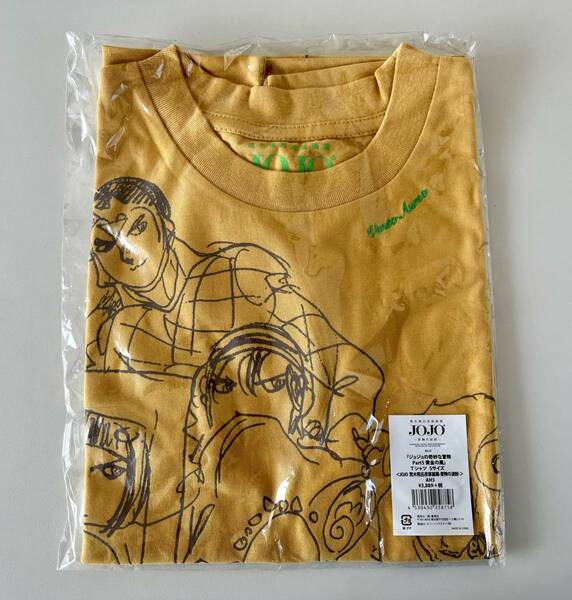 Sサイズ☆Tシャツ Part5 黄金の風☆☆【東京展】『荒木飛呂彦原画展 JOJO 冒険の波紋』2018ジョジョ展dqv