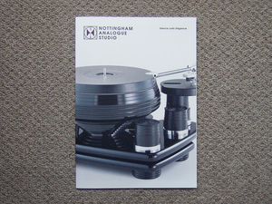 [ catalog only ]Nottingham Analogue Studio 2016/2017 inspection notin chewing gum analogue Studio Spacedeck turntable record player 