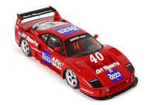 BBR 1/18 フェラーリ F40 1990 IMSA TOPEKA ART SPORTS #40 シュレッサー/ジャブイーユ ! ディスプレイケース付！限定299台！絶版！_画像6