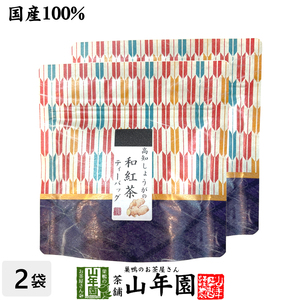 お茶 日本茶 紅茶 国産100% 高知しょうがの和紅茶 2g×5パック×2袋セット 送料無料
