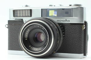 【良品】Minolta Uniomat Rangefinder Film Camera w/ 45mm F2.8 lens ミノルタ レンジファインダー 443@SA