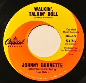 [試聴]US盤ROCKABILLY45s　Walkin', Talkin' Doll / Sweet Suzie // Johnny Burnette[EP]5176SWINGロックンロールR&Bロカビリー レア 7