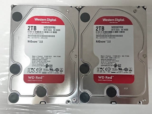 独特な 【送料無料】良品 ☆2TB×2 HDD SATA600/5400rpm 内蔵 WD20EFRX 3.5インチ / RED Digital セット☆【時間:3838h&3836h】Western - 2TB~ - www.comisariatolosandes.com 独特な 【送料無料】良品 ☆2TB×2 HDD SATA600/5400rpm 内蔵 WD20EFRX 3.5インチ / RED Digital セット☆【時間:3838h&3836h】Western - 2TB~ - www.comisariatolosandes.com