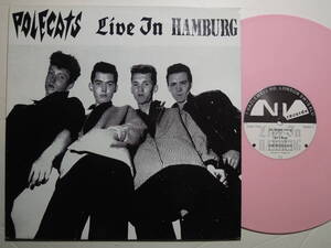 Polecats・Live In Hamburg　UK 12” EP　pink vinyl