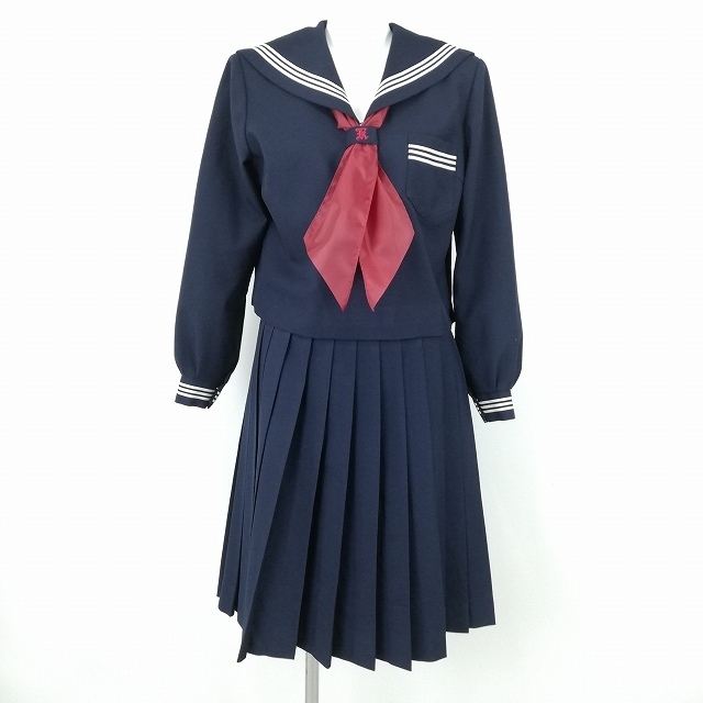 独特な セーラー服 上下セット 本物 夏服冬服 - コスプレ