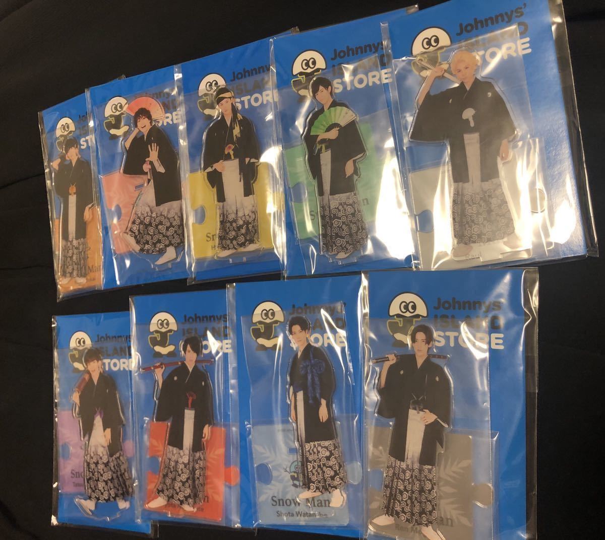 SnowMan アクリルスタンド 向井康二 阿部亮平 目黒蓮 岩本照