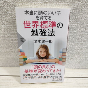 即決アリ！送料無料！ 『 本当に頭のいい子を育てる 世界標準の勉強法 』★ 脳科学者 茂木健一郎 / 子育て 学び