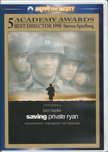 【中古DVD・国内盤・盤質良好】Saving Private Ryan / プライベート・ライアン (本編169分, 1998年公開) スティーヴン・スピルバーグ監督