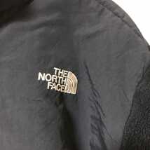 美品US規格ノースフェイスデナリジャケット黒ブラックXS-S刺繍ロゴポーラテック_画像5
