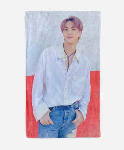 BTS 防弾少年団 JIN キム・ソクジン グッズ ふっわふわのブランケット 膝掛け 55X95cm (B948)