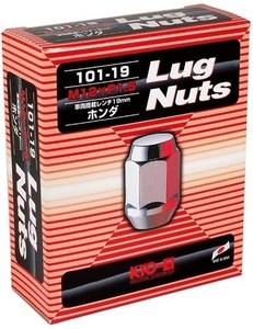 KYO-EI ホイールナット キョーエイ 101-19-24P 1.5 19HEX M12 メッキ ナット 袋 24個 1SET 全長31mm Lug Nut 協永