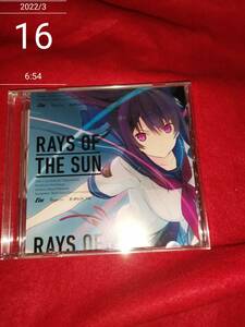 蒼の彼方のフォーリズム イメージソングCD 「RAYS OF THE SUN」 [CD-ROM] ブランド: SPRITE