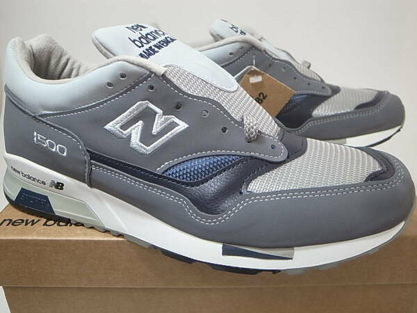 【送料無料 即決】NEW BALANCE UK製 M1500UKG 27cm US9新品 GRAY グレー GREY 灰色 廃番 生産終了 希少 MADE IN ENGLAND 英国製 イギリス製