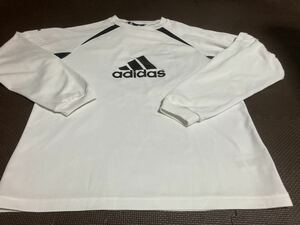  beautiful goods adidas white, black, Logo black, with both sides cupboard line black stretch tops size S