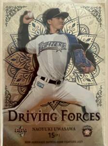 2021BBM　日ハム　上沢直之選手DRIVING　FORCES60枚インサートカード　