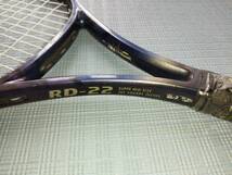 硬式 テニスラケット ヨネックス YONEX RD-22 IPS スーパーミッドサイズ 105SQ SL-2 中古_画像4