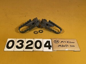 送料A [DA03204]即決!!MTX200 MD07 純正メインステップ　左右!!同梱可!!実働車外し!!検索)MD07-100