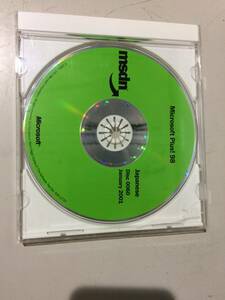 中古品 Microsoft MSDN Plus! 98 現状品