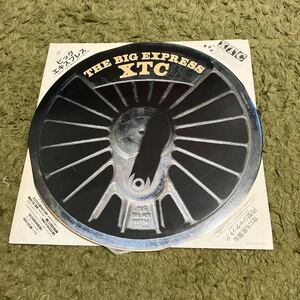 送料込み【円型ジャケット】LP エックス・ティー・シー　ビック・エキスプレス　XTC THE BIG EXPRESS