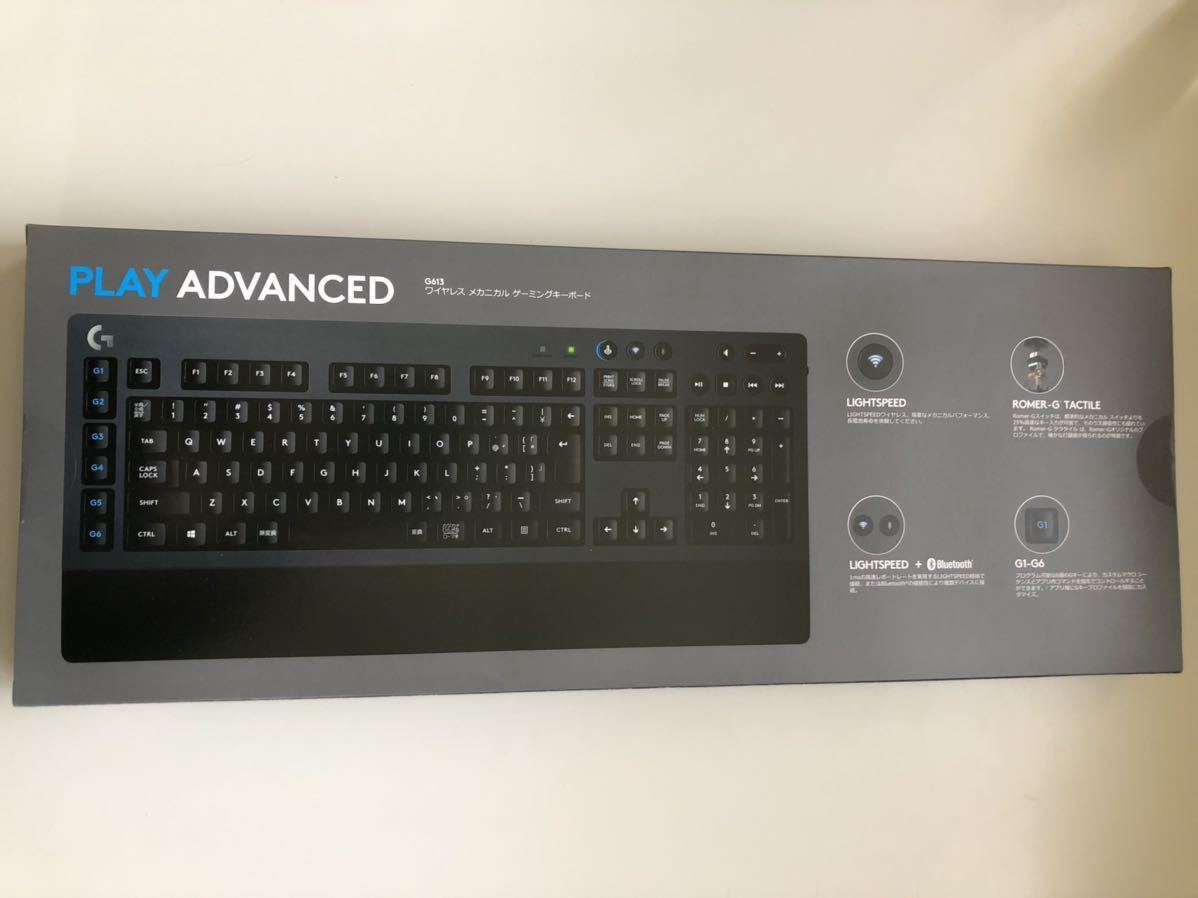 ロジクール G613 Wireless Mechanical Gaming Keyboard [ブラック ...