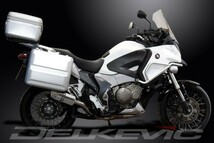 DELKEVIC スリップオンステンレスマフラー★HONDA VFR1200X CROSSTOURER 2012-2017 200mm KIT02BT_画像3