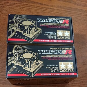 タミヤ ブラシレス ESC 04SR センサー付(45070)ラジコン用 アンプ 2個セット 新品