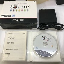 05Y7474 【★1円～】 PS3 プレイステーション3 本体 4台 地デジレコーダーtorneトルネ セット ジャンク品_画像2