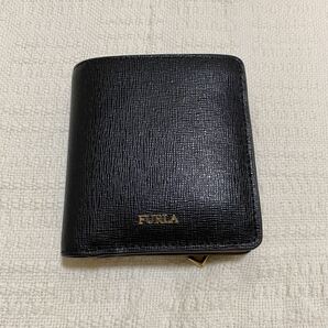 【美品】二つ折りミニ財布 FURLA フルラ