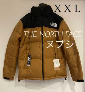 THE NORTH FACE ノースフェイス ダウン ジャケット ヌプシ ND91841 ブラウン 新品 サイズXXL　ユーティリティブラウン
