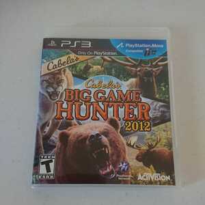 PS3 プレイステーション3 ソフト 北米版 BIG GAME HUNTER 2012 動作確認済 送料無料!
