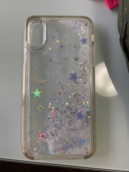 iPhoneケース iPhoneXS スマホケース グリッター