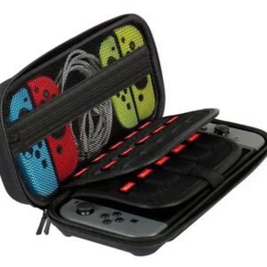 ゲーム機 収納ケース ゲーム 保護バッグ ブラック プレゼント Nintendo Switch 任天堂スイッチケース