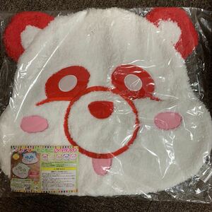 AAA えーパンダ☆レッド もこもこルームマット 新品未使用品