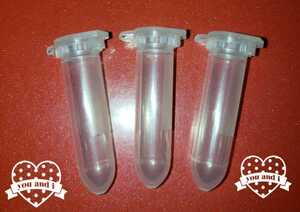  micro tube sample container 2.0ml 3 pcs set 