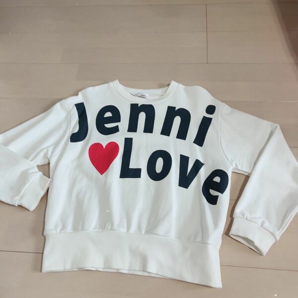 JENNI love ロゴトレーナー　ホワイト