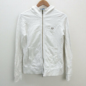 y# Fred Perry /FRED PERRY double Zip Parker #...[ lady's M]LADIES direction /80[ used ]
