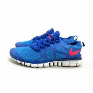 a■【24cm】ナイキ/NIKE 454079 WMNB FREE ナイロンスニーカー/ランニングシューズ ブルー/LADIES/97【中古】