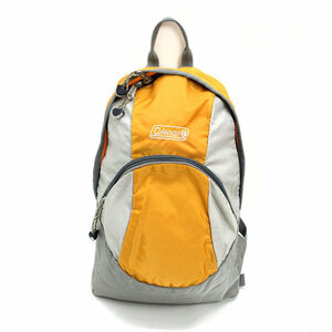 k# Coleman /COLEMAN Kids рюкзак / Day Pack / желтый /BAG/KIDS#160[ б/у ]