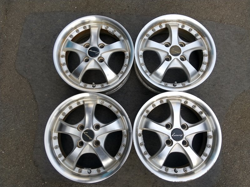 Leasing 15インチ 5.5J +43 100 4H ハイグリップタイヤ Leasing 15インチ 5.5J +43 100 4H ハイグリップタイヤ