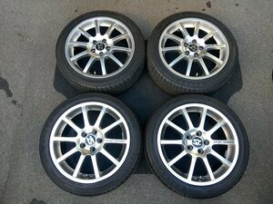 『psi』 SPORT TECHNIC 16インチ × 6.5JJ +38 5穴 PCD100 ホイール ＆ グッドイヤー EAGLE LS EXE 205/45R16 ラジアルタイヤ4本セット