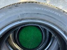 BRIDGESTONE ECOPIA NH100RV 195/60r16 4本セット2020年製 ★残溝9分山以上・バリ山の良品です！★_画像2