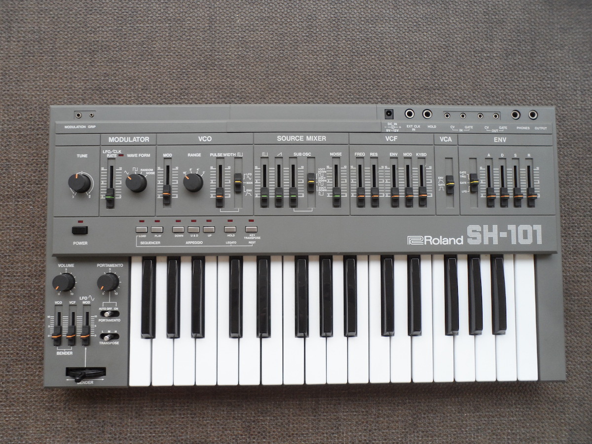 即日出荷 Roland ローランド SH-101 グリップ付 アナログ