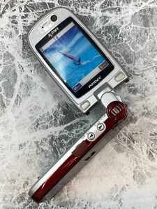 { beautiful goods mok}docomo FOMA P2102V Red by Panasonic{ rare }