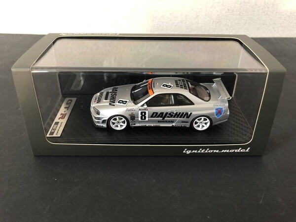 イグニッションモデル ダイシン アドバン GT-R(BNR34) 1999 スーパー耐久 No.8 1/43 新品未開封