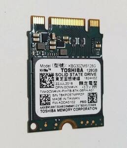 DELL Inspiron 5570 P75F001 修理パーツ 送料無料 SSD 128GB 東芝 KBG30ZMS128G