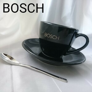 BOSCHのモダンでおしゃれなカップ&ソーサー コーヒーカップ ティーカップ ブラック