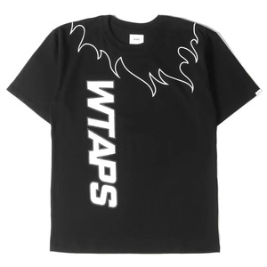 未使用　20SS WTAPS FLAMES Tee Mサイズ　黒　ダブルタップス